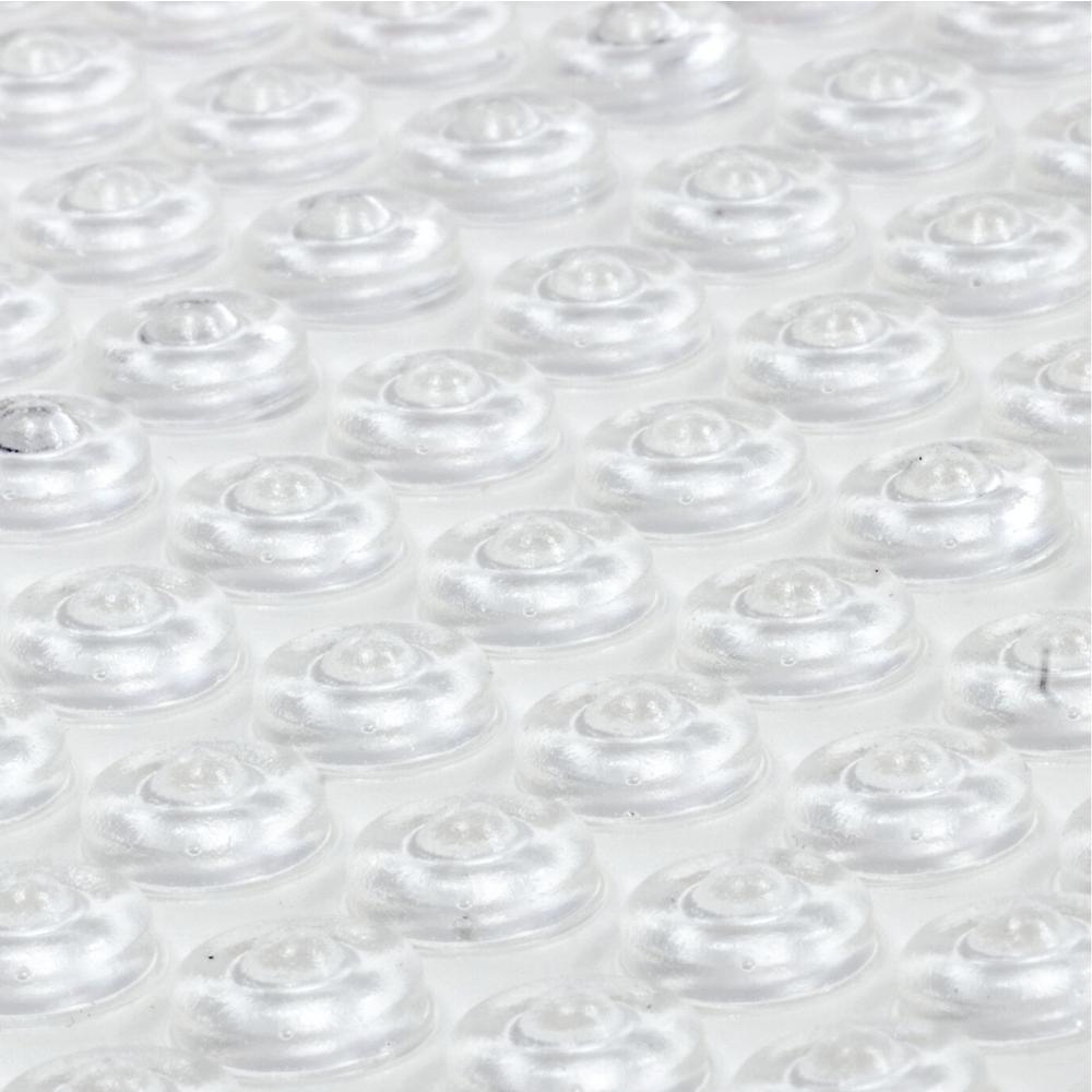 Adhesive Clear Rubber Feet Bumper Stops with Nipple Door Cupboard Drawer Cabinet Kitchen (100-Pack) - Super Arbor
