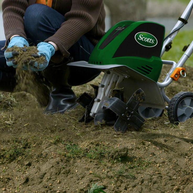 Scotts 11 in. 10.5 Amp Corded Electric Tiller/Cultivator