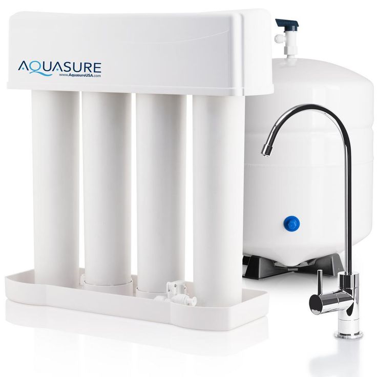 Premier PRO 100 GPD Reverse Osmosis Water Filtration System with LED Indicating Chrome Faucet