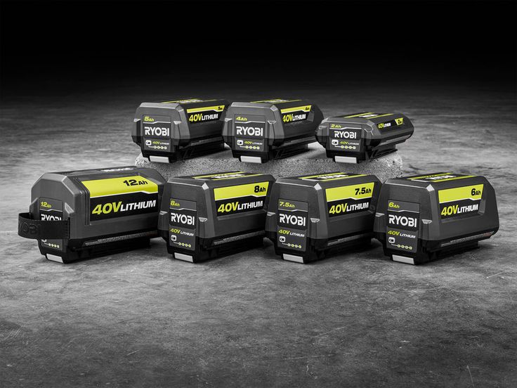 RYOBI 40-Volt Lithium-Ion 6 Ah High Capacity Battery