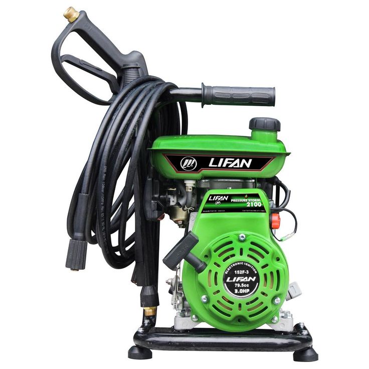 LIFAN 2,100 psi 2.0 GPM AR Axial Cam Pump Recoil Start Gas Pressure Washer with CARB Compliant