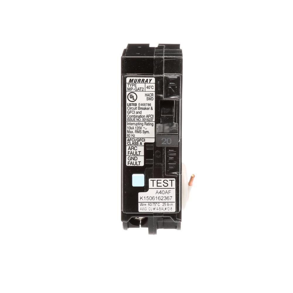 20 Amp AFCI/GFCI Dual Function Circuit Breaker - Super Arbor