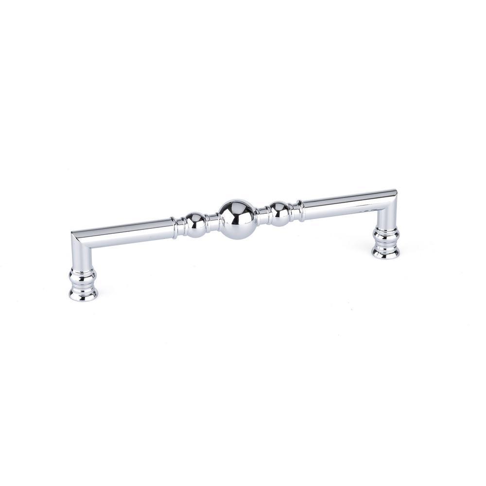7-9/16 in. (192 mm) Center-to-Center Champagne Bronze Traditional Drawer Pull - Super Arbor