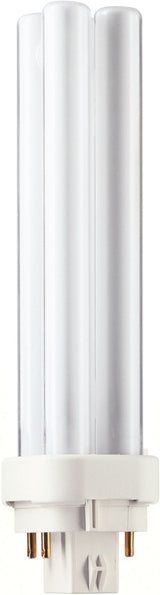 Philips 18-Watt CFLNI PL-C (G24q-2) Energy Saver (Non-Integrated) 4-Pin Light Bulb Soft White (2700K)