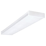 ACW 120-Watt Equivalent White Integrated LED Wraparound Ceiling Light Fixture, 5000K - Super Arbor
