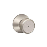 Bowery Matte Black Privacy Bed/Bath Door Knob - Super Arbor