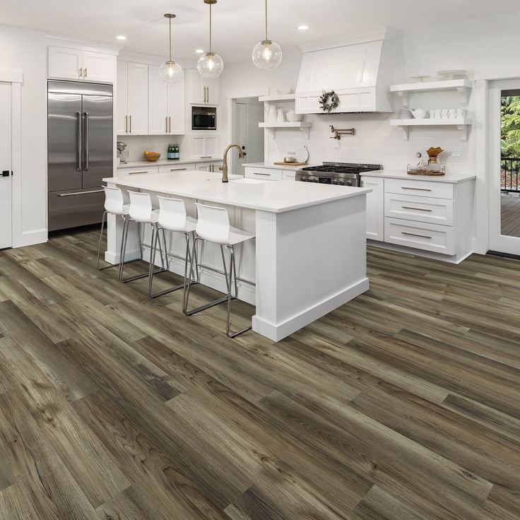 Shaw Matrix with Advance Flex Technology 12-Piece 5.9-in x 48.03-in Dockside Hickory Luxury Vinyl Plank Flooring
