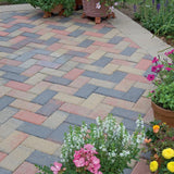 Holland 7.75 in. x 4 in. x 1.75 in. Old Town Blend Concrete Paver - Super Arbor