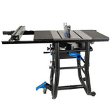 15 Amp 10 in. Table Saw with 30 in. Rip Capacity, Cast Iron Table and Extension Wings