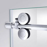 DreamLine Enigma-XO 55-59 in. W x 62 in. H Fully Frameless Sliding Tub Door, Oil Rubbed Bronze