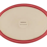Bubble and Brown 2-Piece Oval Ceramic Baker Set