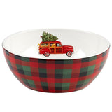 Home For Christmas Serving Bowl