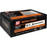 #6 x 2 in. Philips Bugle-Head Coarse Thread Sharp Point Drywall Screws (1 lb./Pack) - Super Arbor