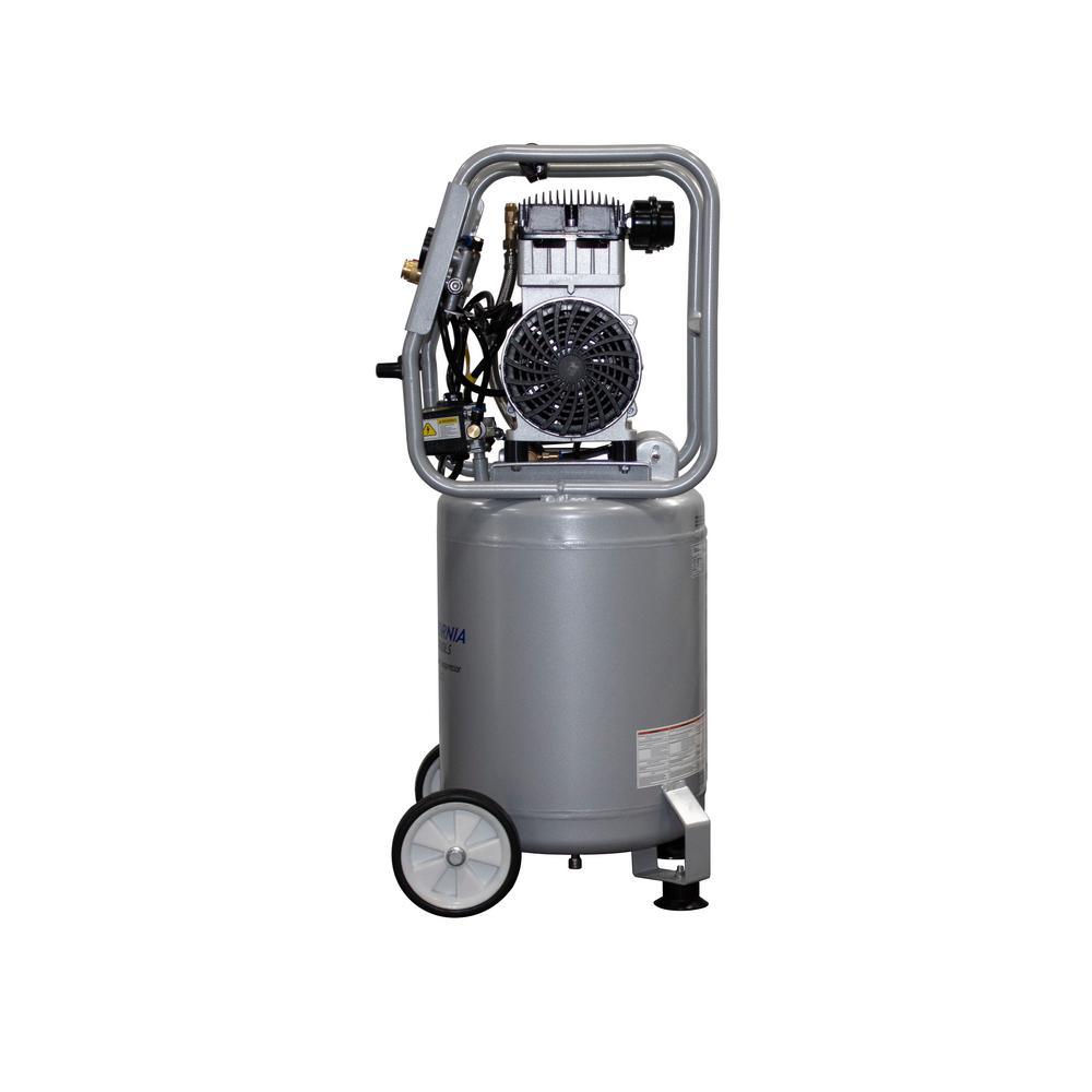10 Gal. 2.0 HP Ultra Quiet and Oil-Free Aluminum Rust-Free Air Tank Electric Air Compressor - Super Arbor
