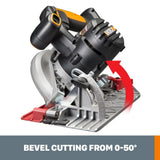 POWER SHARE 20-Volt 6-1/2 in. Circular Saw ExacTrack - Super Arbor