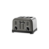 Classic Series 4-Slice Black Stainless Steel Toaster