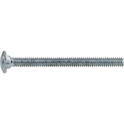 Hillman 1/4 in. x 4 in. Zinc-Plated Steel Carriage Bolt, 100-Pack