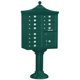 Regency Decorative 12-Compartment Post-Mount Cluster Box Unit - Super Arbor
