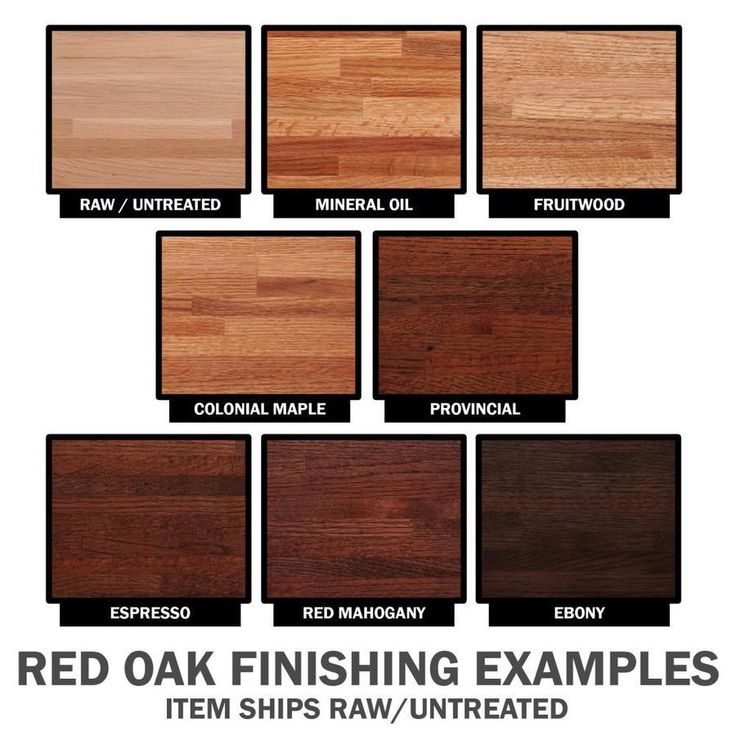 Sparrow Peak Red Oak 10-ft Natural Straight Butcher Block Oak Kitchen Countertop