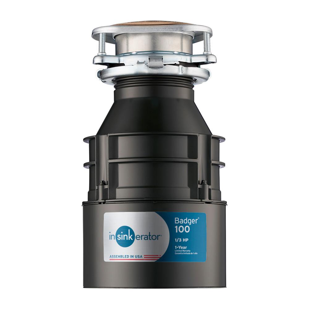 InSinkErator Badger 100 1/3 HP Continuous Feed Garbage Disposal (6-Pack)