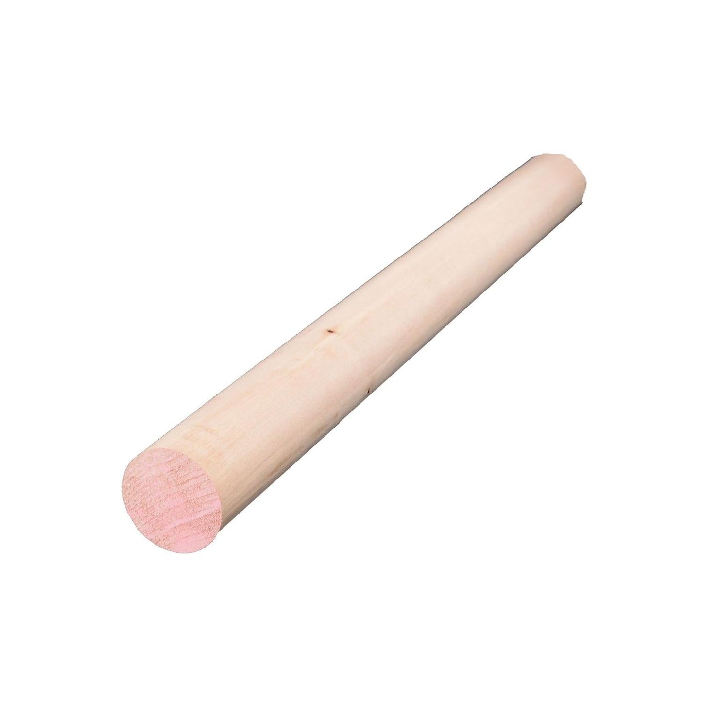 Alexandria Moulding Round Ramin Hardwood Dowel, 1 in. Diameter x 48 in. Length, Natural