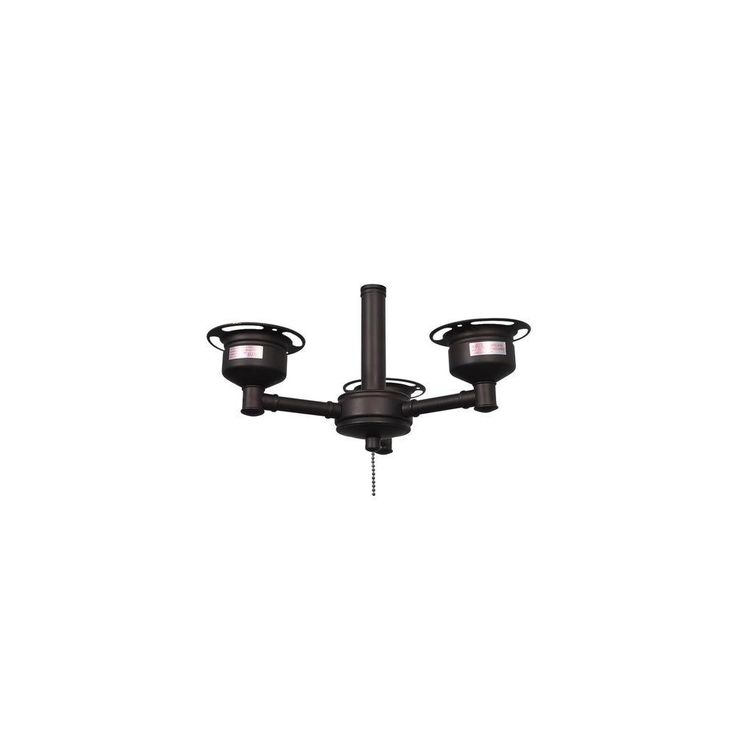 Waterton II 52 in. Brushed Nickel Ceiling Fan Replacement Light Kit