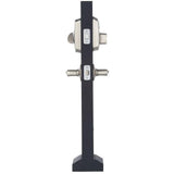Camelot Satin Nickel Electronic Door Lock Deadbolt with Accent Door Lever - Super Arbor