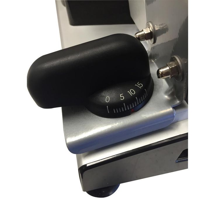 Mighty Bite 200 W SIlver Meat Slicer