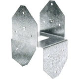 Simpson BCS ZMAX Post Cap with Double Shear Nailing 4" x 4" 18 GA