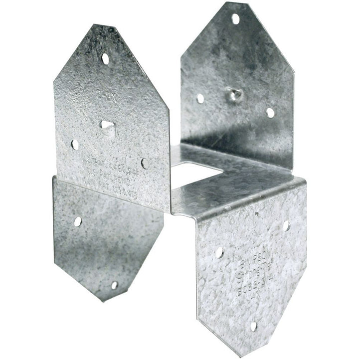 Simpson BCS ZMAX Post Cap with Double Shear Nailing 4" x 4" 18 GA