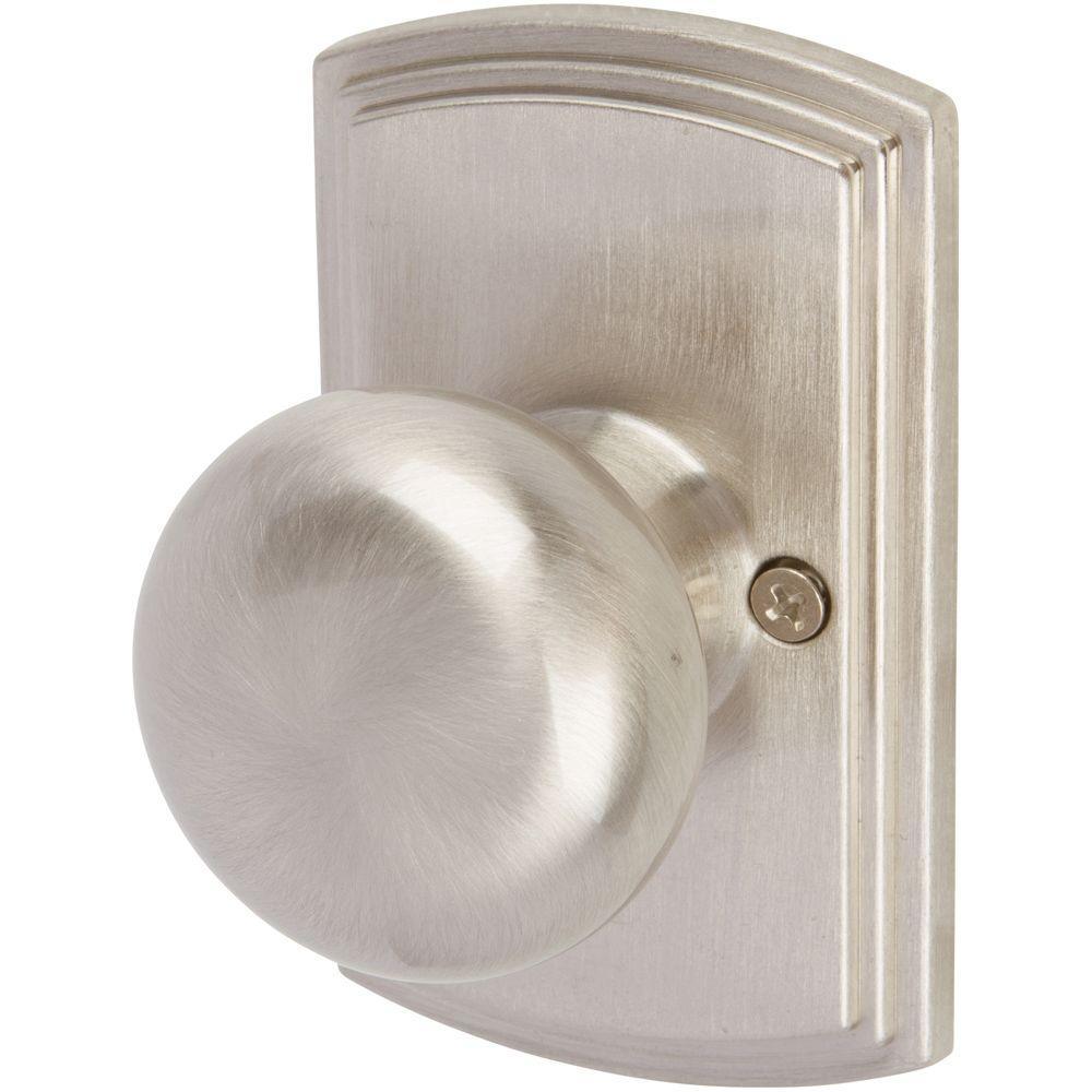 Italian Collection Santo Black Dummy Door Knob - Super Arbor
