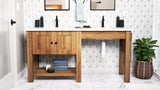 Style Selections Statuary White 12-in x 24-in Matte Porcelain Marble Look Floor Tile