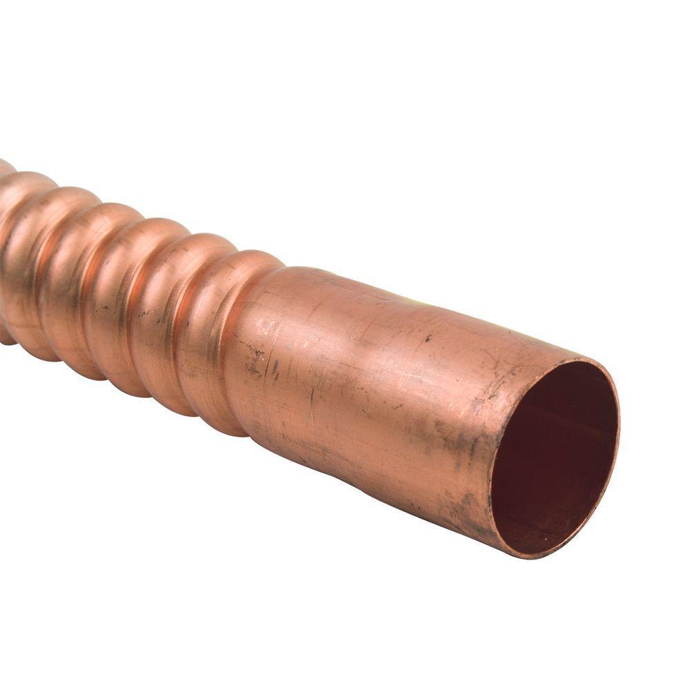 3/4 in. FIP/MIP x 3/4 in. Nominal Male/Female Sweat x 12 in. Copper Water Heater Connector (7/8 in. O.D.) - Super Arbor