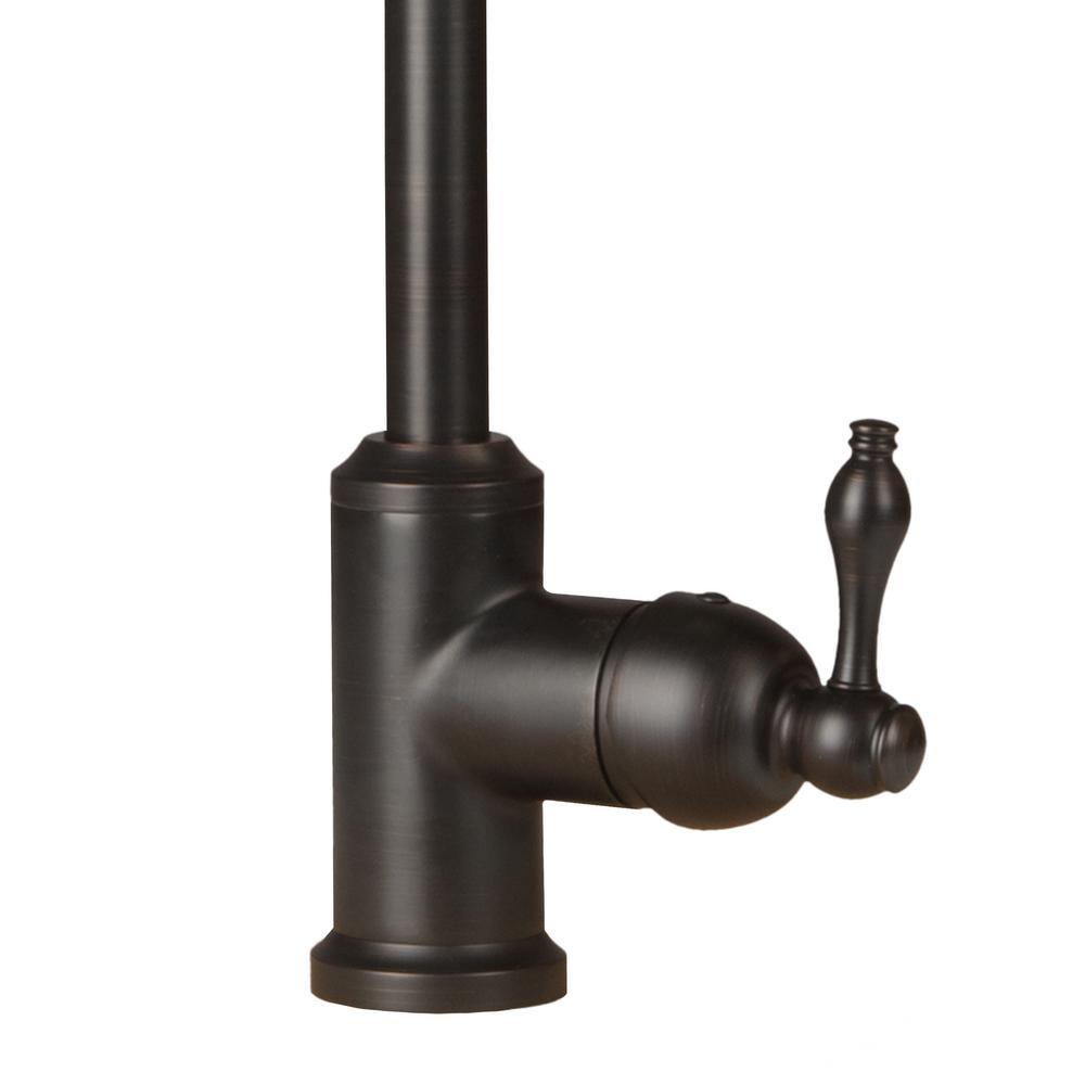 All-in-One Copper 42 in. Triple Bowl Kitchen Farmhouse Apron Front Sink with Spring Faucet in Oil Rubbed Bronze - Super Arbor