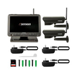 PHOENIXM2 Digital Wireless 7 in. Monitor DVR Security System with 2 Night Vision Cameras and SD Card Recording - Super Arbor