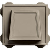 4 in. Hooded Vent #097-Clay - Super Arbor
