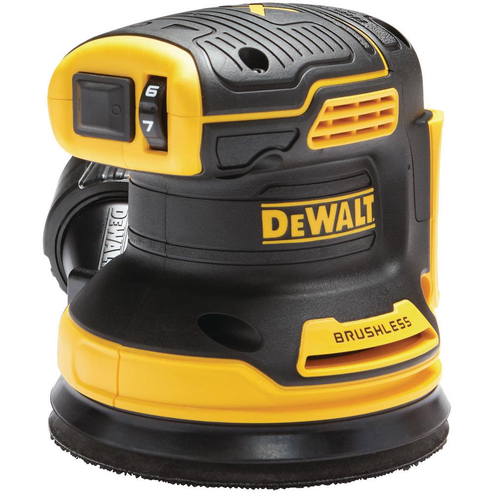 20-Volt MAX Li-Ion Cordless Brushless Jigsaw (Tool-Only) with 5 in. Sander (Tool-Only), Battery 5 Ah, Charger and Bag