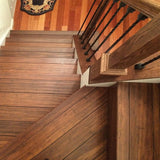 CALI Fossilized Antique Java Bamboo 3-3/4-in W x 7/16-in T x 36-in Handscraped Solid Hardwood Flooring (22.69-sq ft / Carton)