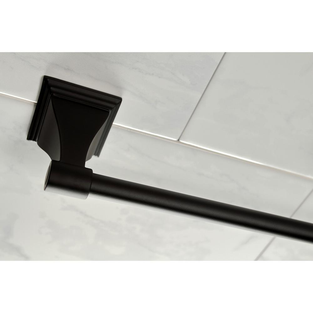 Monarch 5-Piece Bathroom Accessory Set in Black - Super Arbor