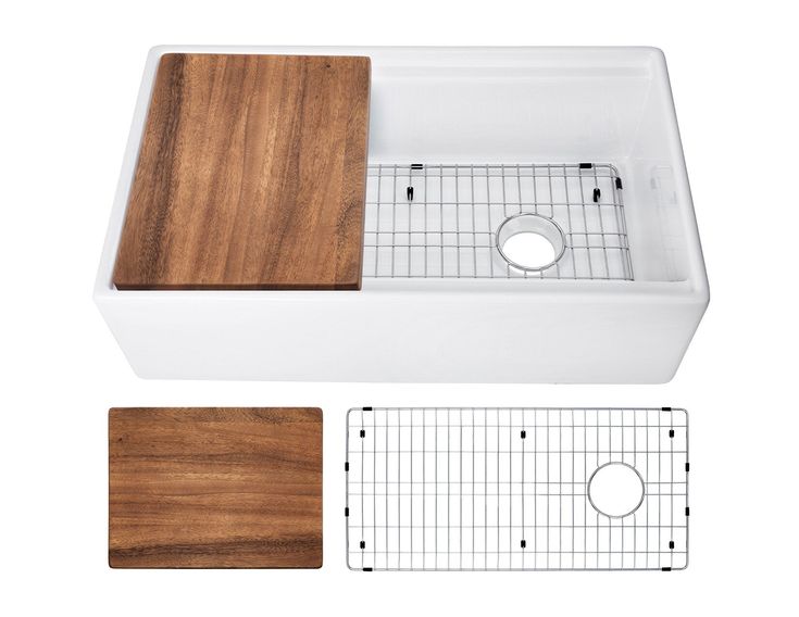 Superior Sinks 33-in x 19-in White Single Bowl Tall (8-in or Larger) Undermount Apron Front/Farmhouse Residential Workstation Kitchen Sink