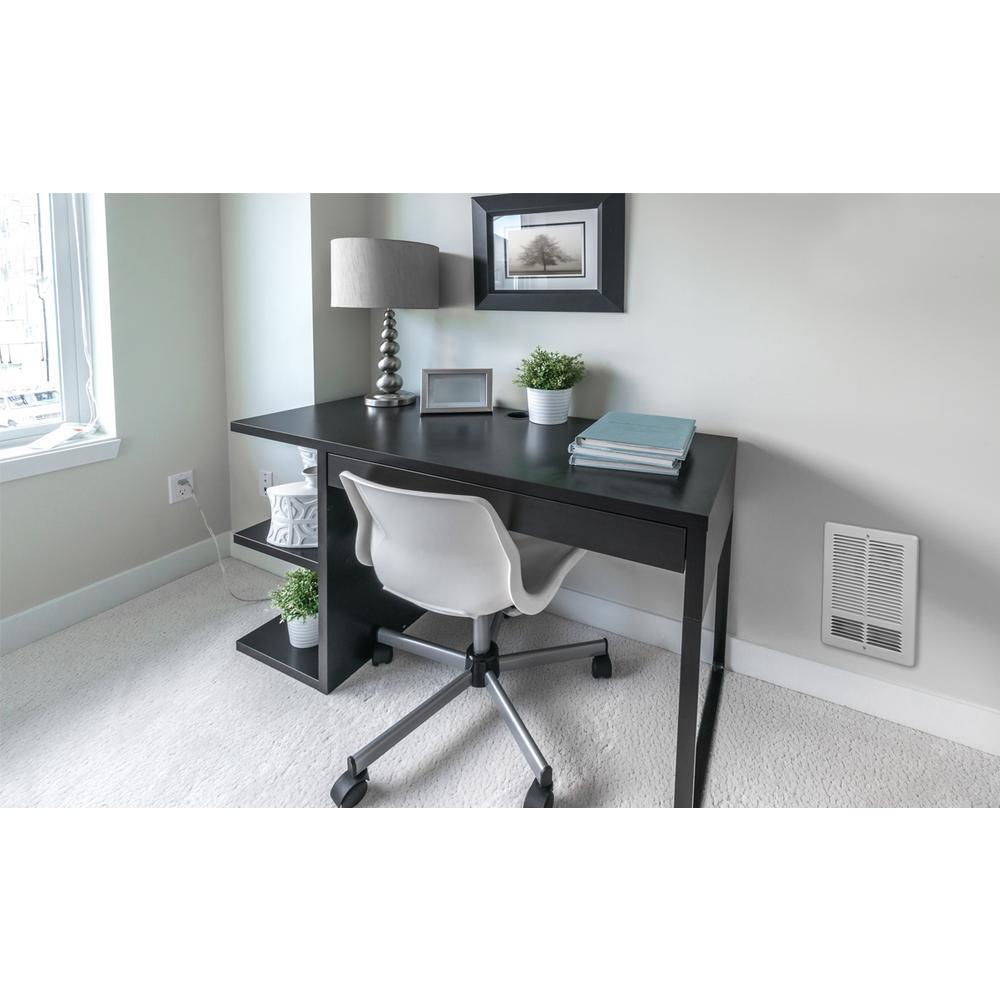 240-Volt 2000-Watt Electric Wall Heater in White - Super Arbor