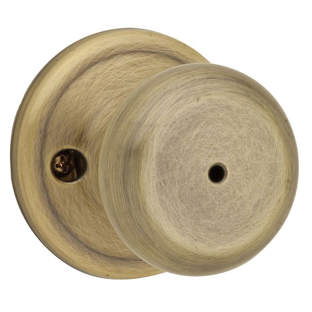 Juno Venetian Bronze Privacy Bed/Bath Door Knob - Super Arbor