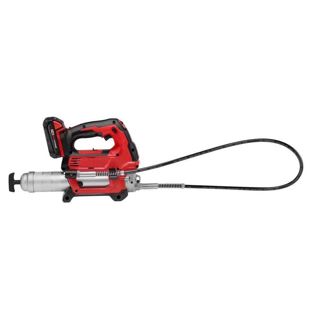 Milwaukee M18 18-Volt Lithium-Ion Cordless Grease Gun 2-Speed (2-Tool) with Two 6.0 Ah Batteries - Super Arbor