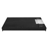 Redi Trench 48 in. x 72 in. Single Threshold Shower Base with Left Drain and Solid Brushed Nickel Trench Grate - Super Arbor
