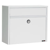 Allux Black Wall-Mount Mailbox - Super Arbor