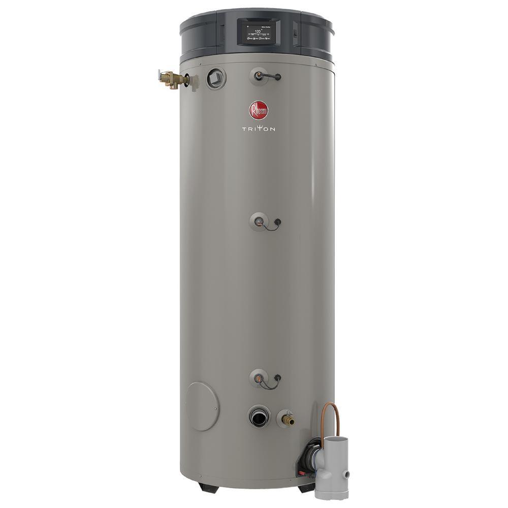Commercial Triton Heavy Duty High Efficiency 80 Gal. 160K BTU ULN Natural Gas Power Direct Vent Tank Water Heater - Super Arbor