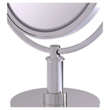 Allied Brass 8-in x 15-in Polished Chrome Double-Sided Magnifying Countertop Vanity Mirror
