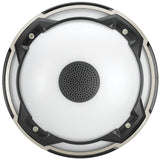 Spin Light 11 in. Heavy Duty LED Flush Mount Ceiling Light with Bluetooth Speaker 1000 Lumens 4000K Audio Range 33 ft. - Super Arbor
