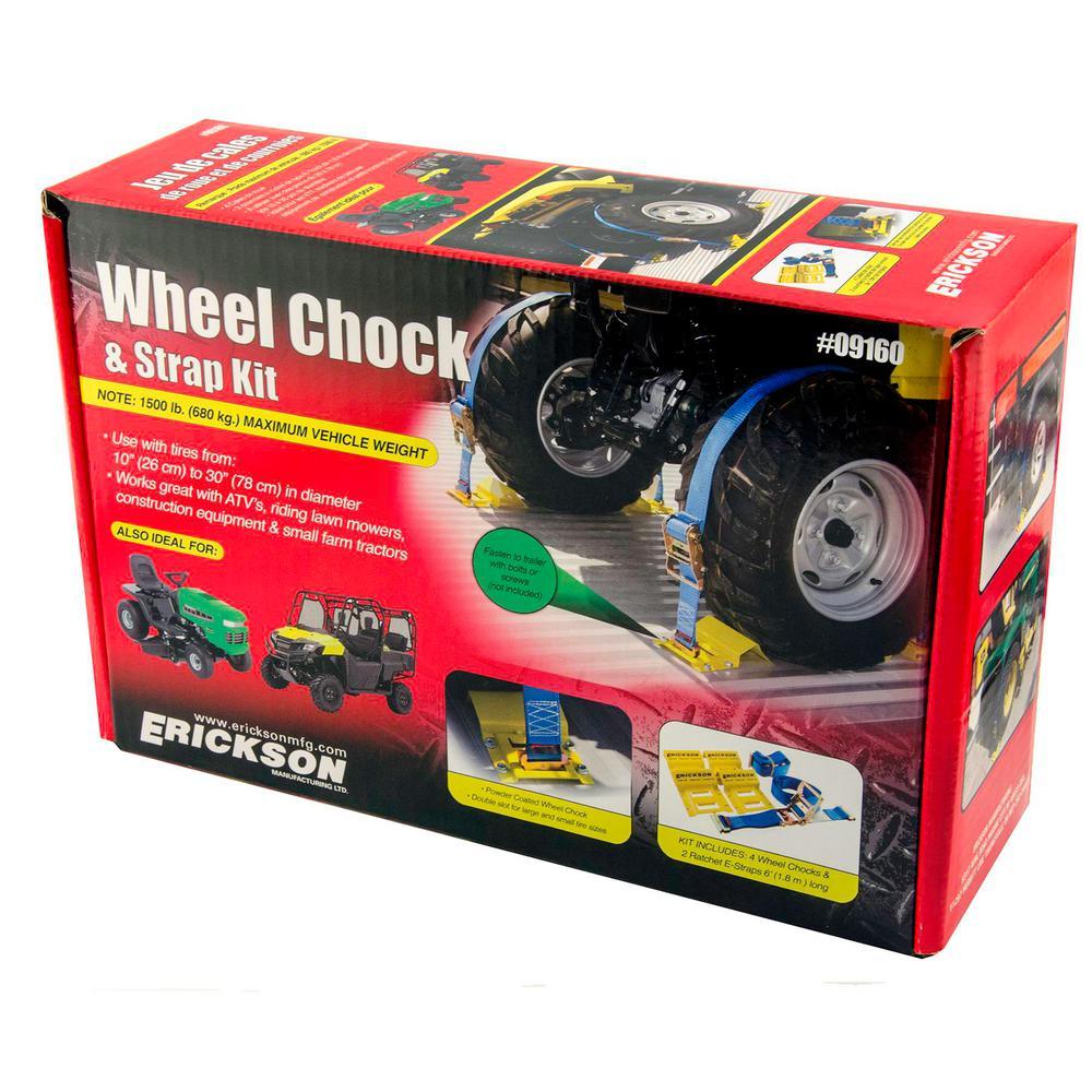 6 ft. x 2 in. E-track ATV Strap with 4 in. E-track Kit - Super Arbor
