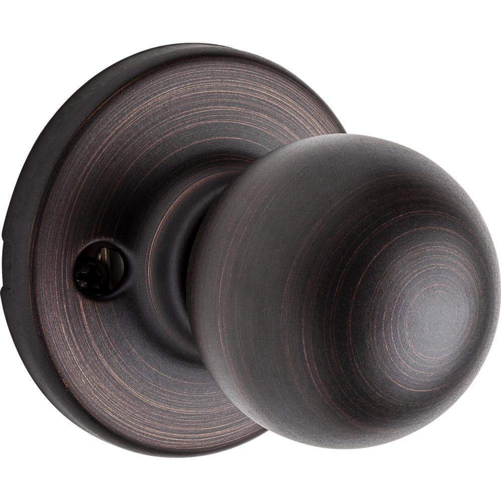 Polo Satin Nickel Dummy Door Knob Featuring Microban Antimicrobial Technology - Super Arbor